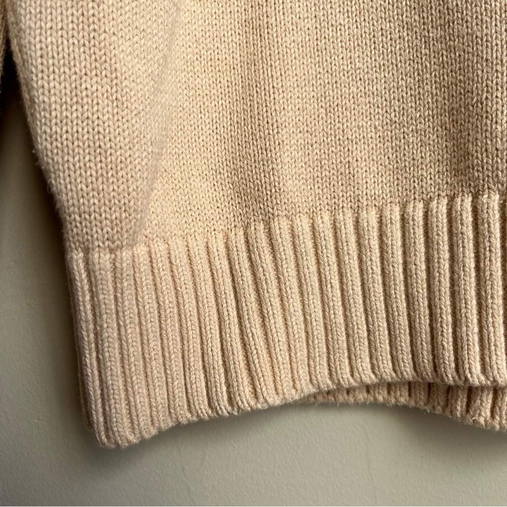made in USA american apparel cropped cotton sweater - Picture 6 of 10